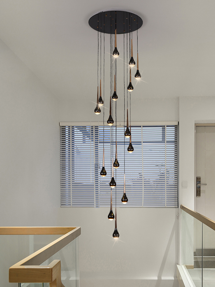 Hanging Moon Lamp - Lampu gantung minimalis Led, pencahayaan tangga
