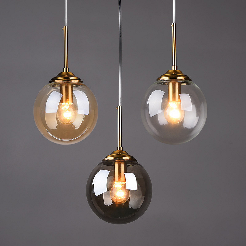 Hanging Moon Lamp - Lampu Gantung Logam Mewah Modern Lampu