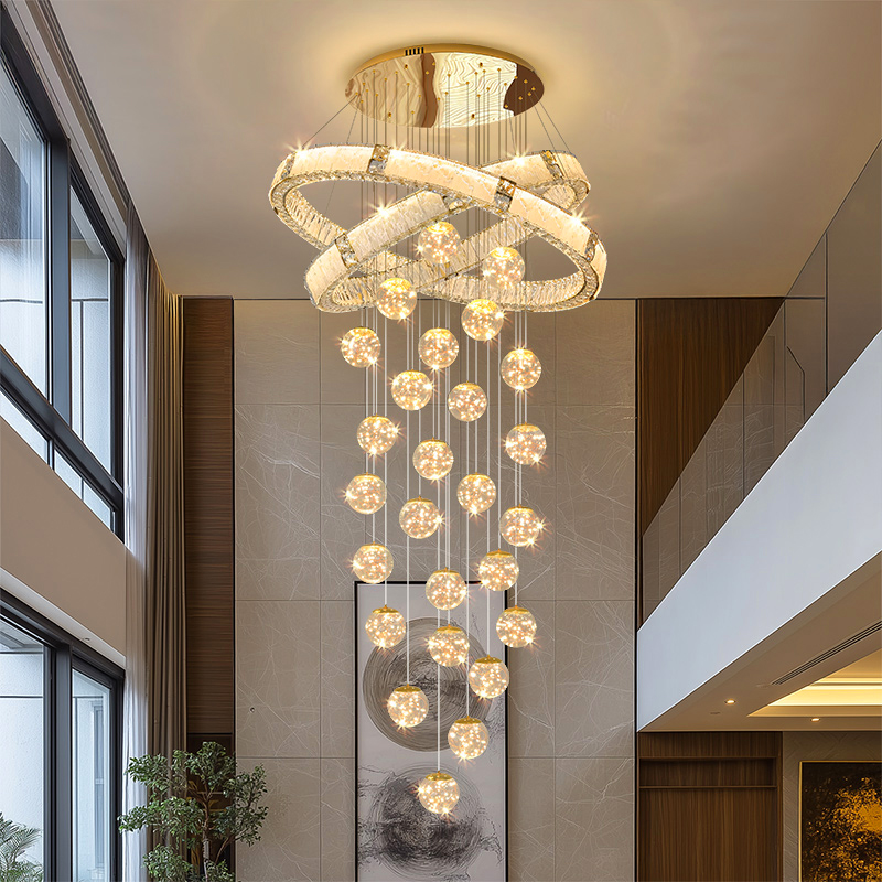 Hanging Moon Lamp - Dekorasi rumah Modern lampu led lampu