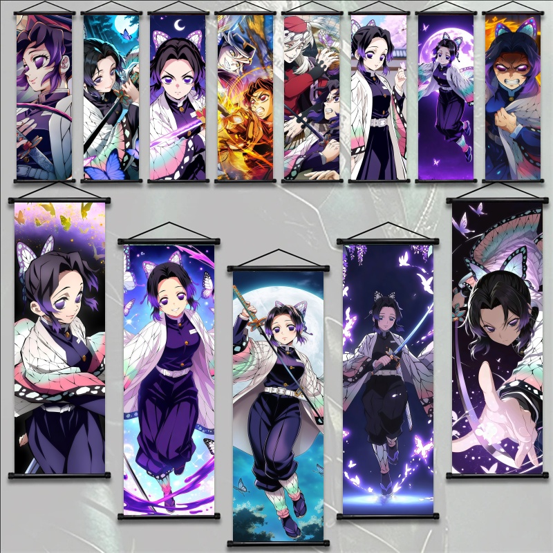 Home Decor Ideas - Shinobu Kocho Demon Slayer Art Fabric