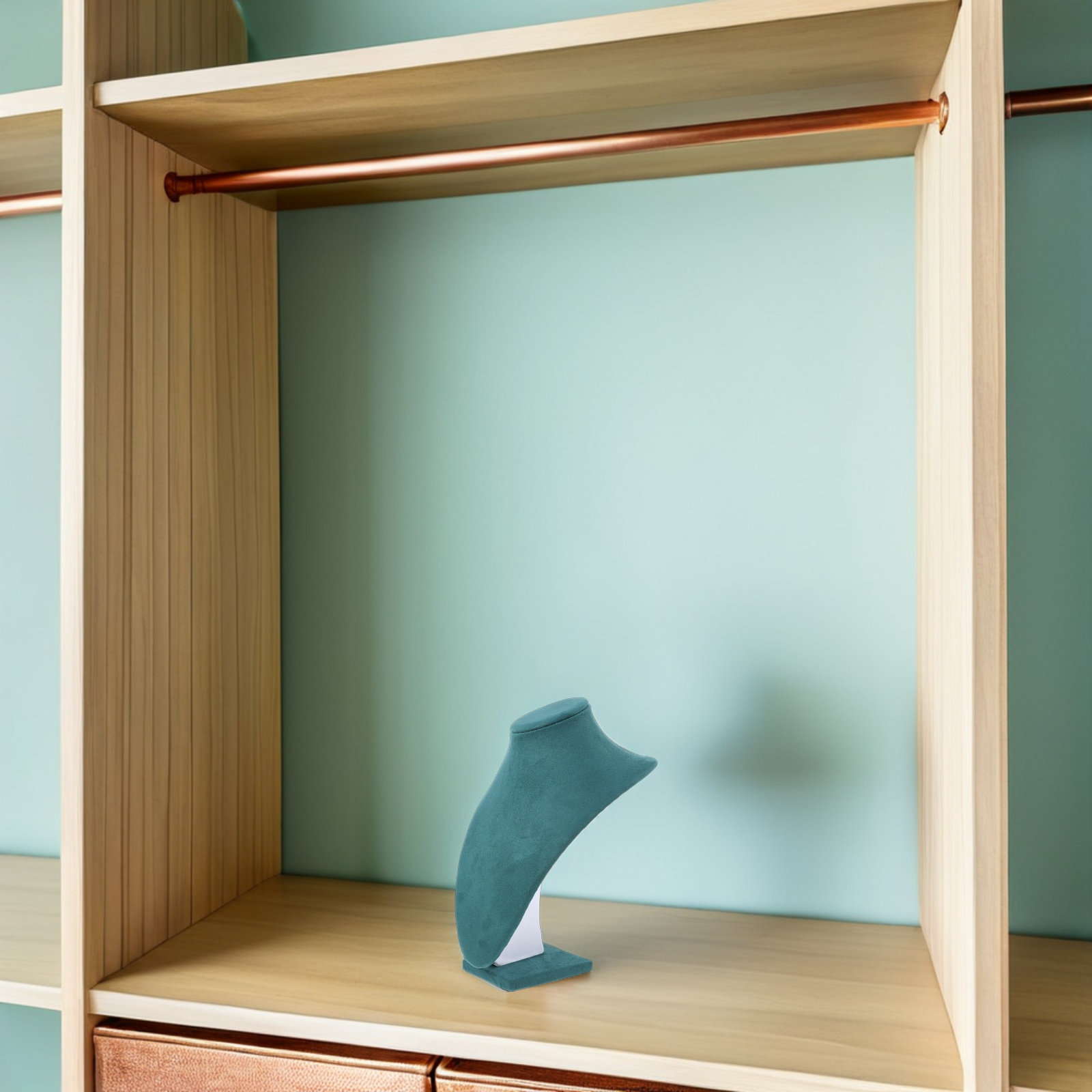 Home Decor Retail Stores - Stand Pajangan Kalung Bentuk Tubuh 25Cm,