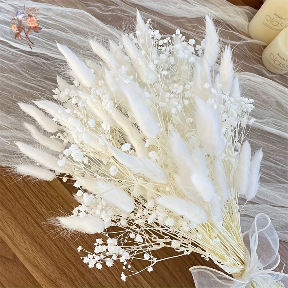 Dried Flower Bouquet - 54 Buah Buket Mariage Pengantin Bunga