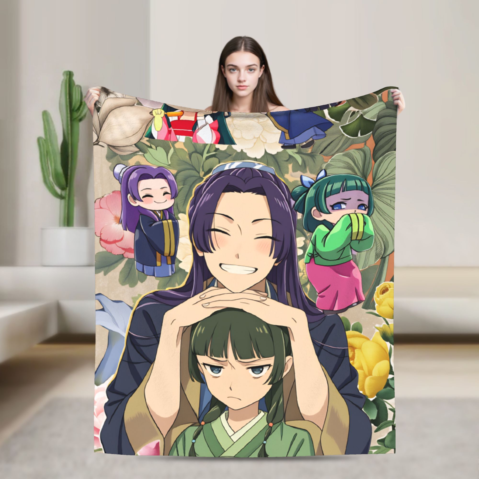 Home Decor Fallout 4 - Selimut Anime Maomao Jinshi The Apothecary