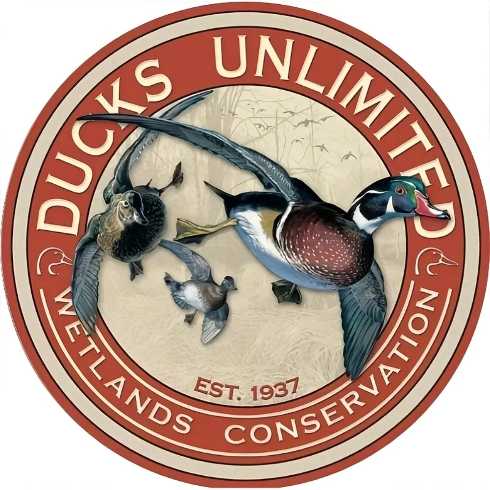Home Decor Duck - Tanda Aluminium Konservasi Lahan Basah Ducks