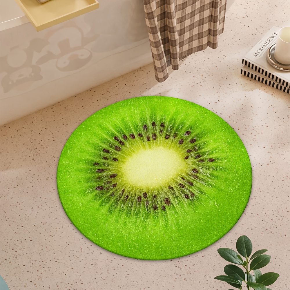 Home Decor Retail Stores - Karpet Lantai Bergambar Buah Realistis Vintage,