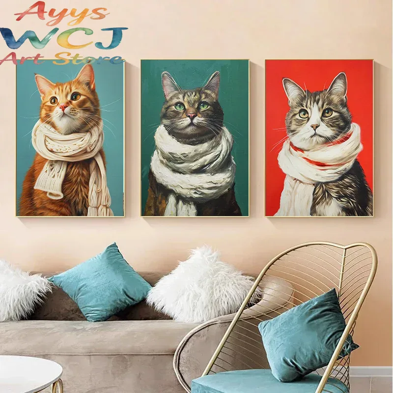 Home Decor Duck - Poster dan Cetakan Hewan Lucu Vintage
