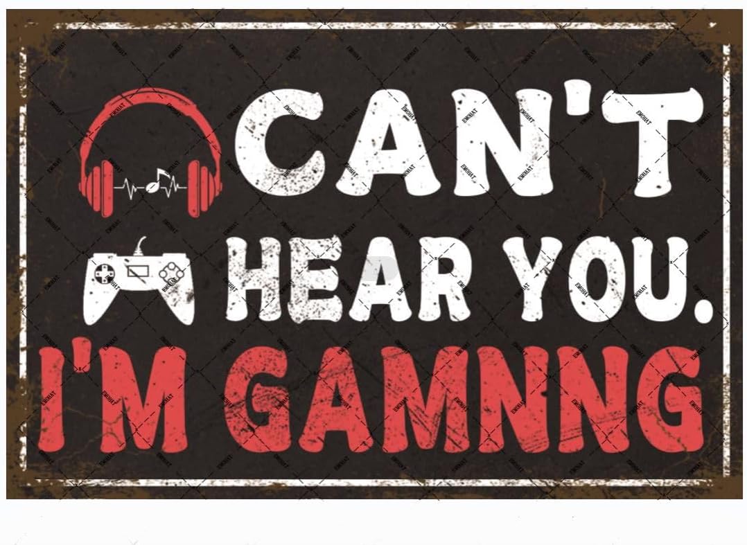 Home Decor Games Free - EMOHAT Game Room Metal Tin Sign