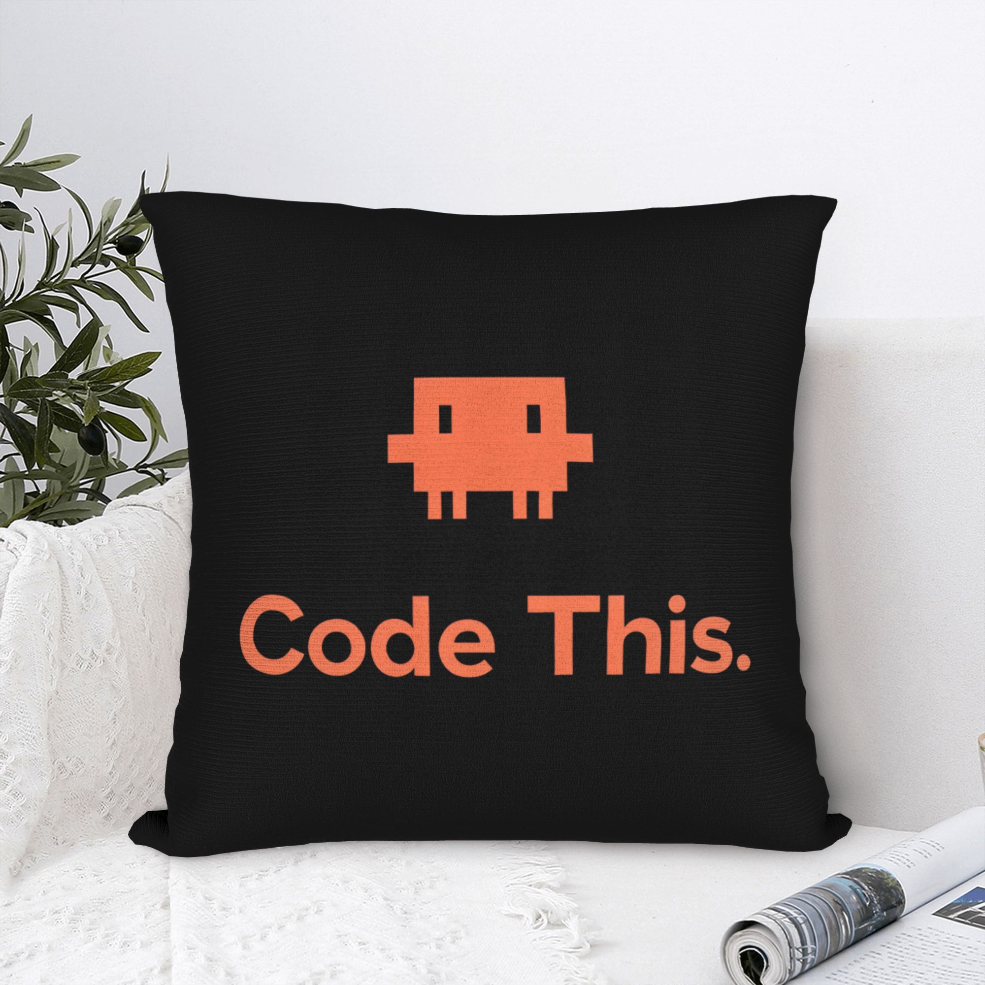 Home Decor Ai - Sarung Bantal Karakter Agen Ai Ananx1