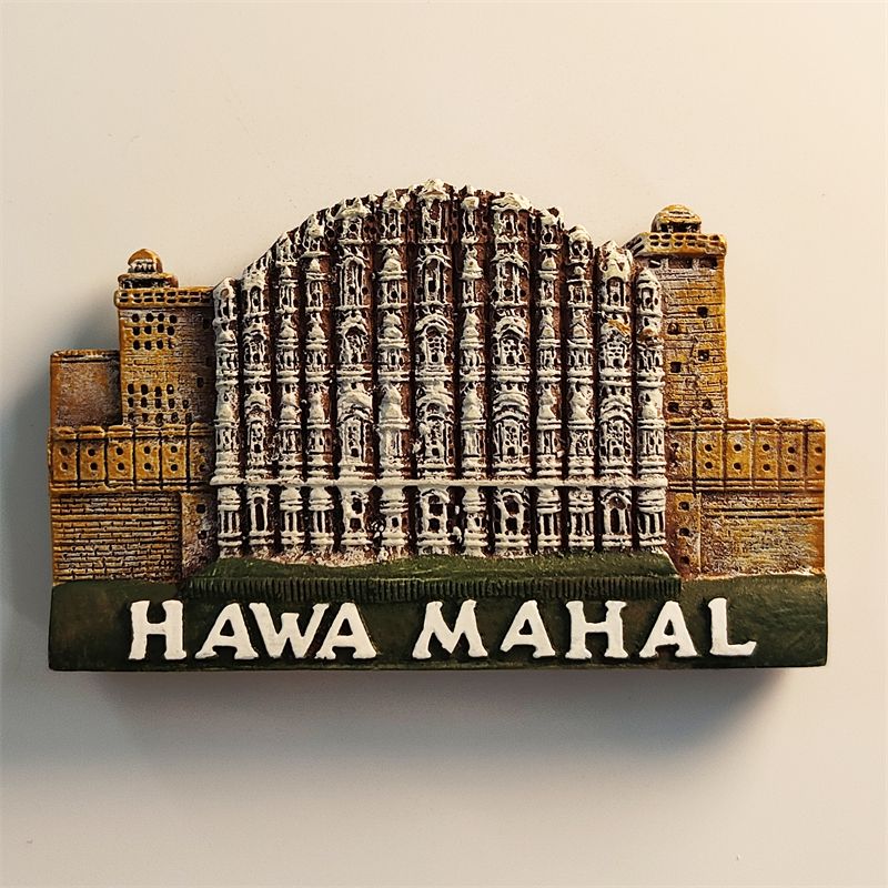 Home Decor Jaipur - Magnet kulkas resin suvenir wisata dekorasi