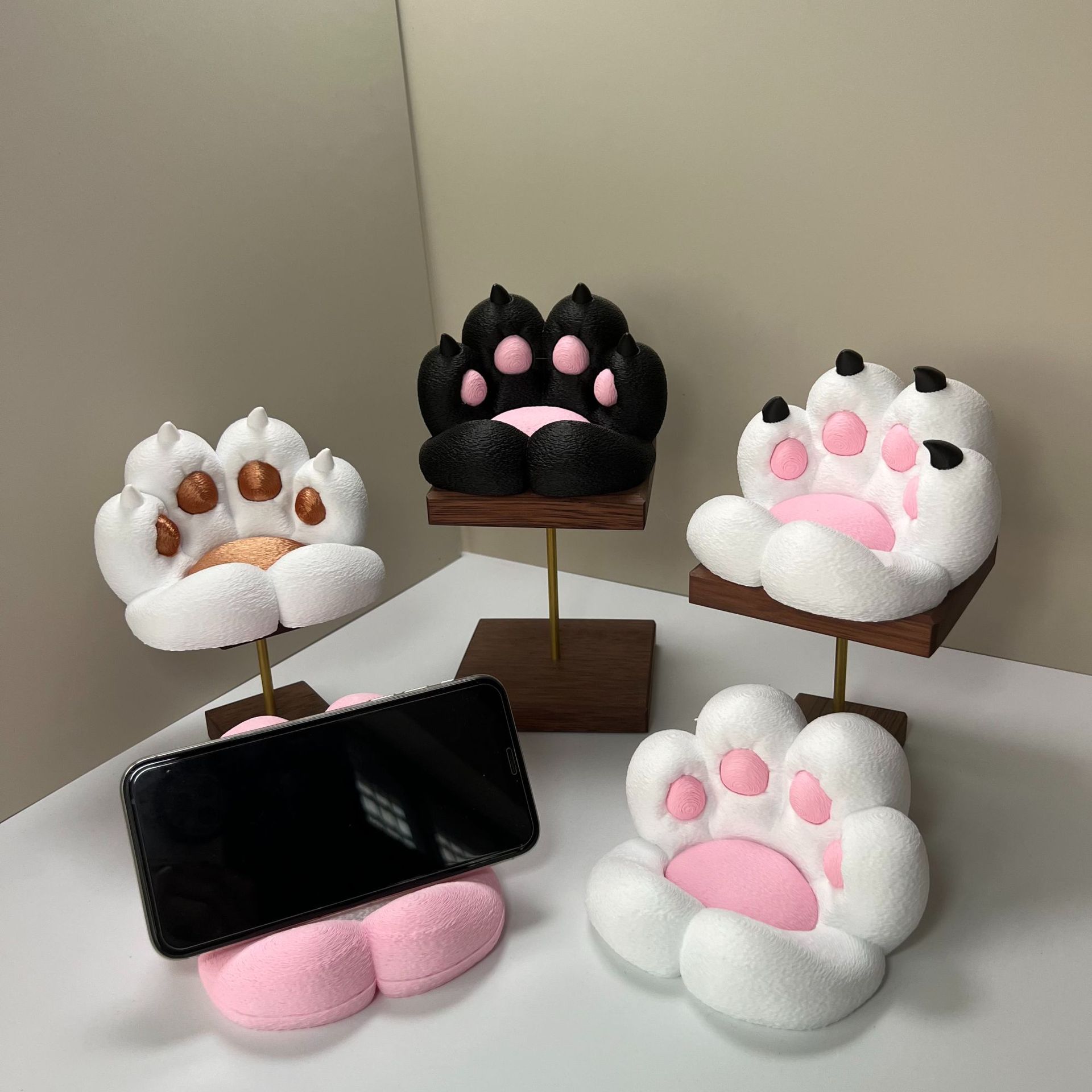 Home Decor Cat - Ornamen meja berbentuk cakar kucing yang
