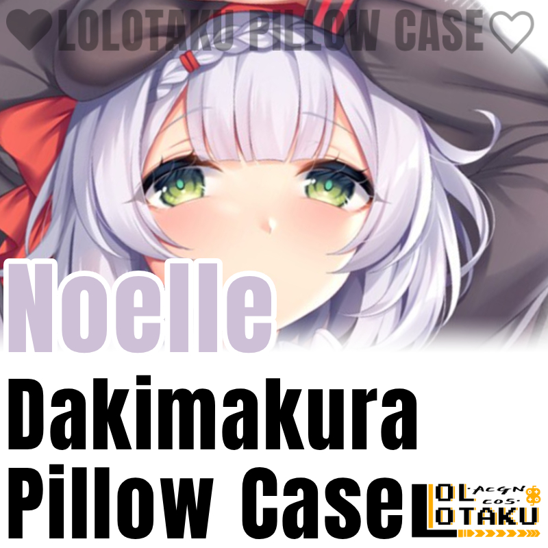 Home Decor Games Free - Noelle Dakimakura Genshin Impact Game Sarung