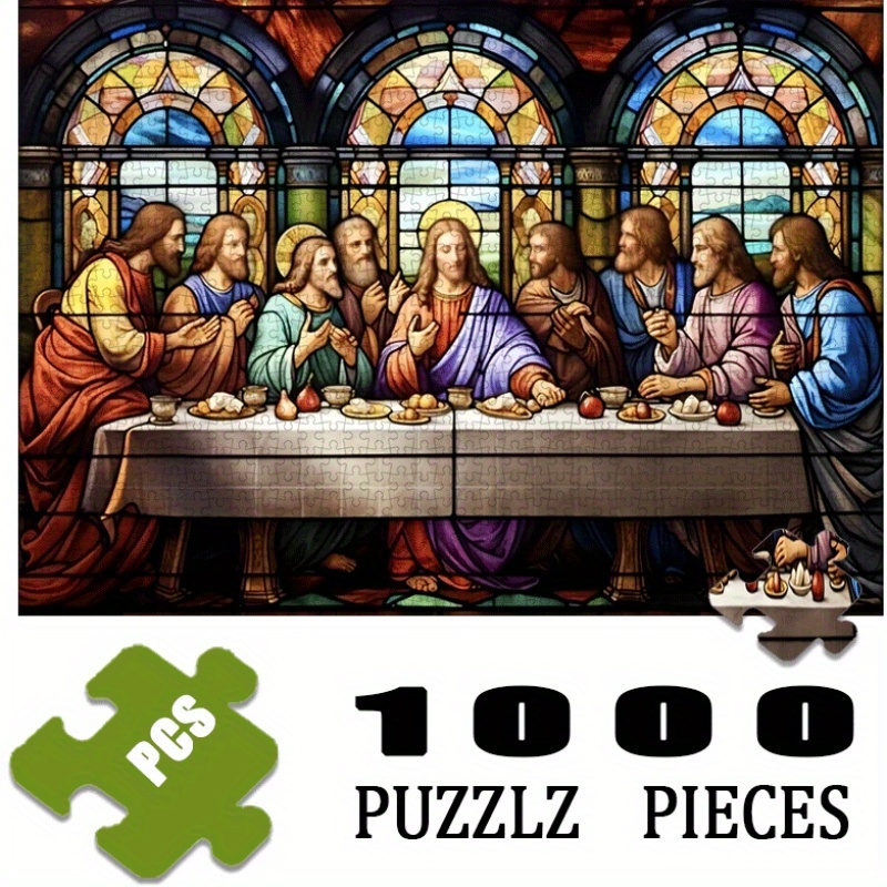 Home Decor Games Free - 1000pcs Puzzle Kertas Adegan Religius Perjamuan