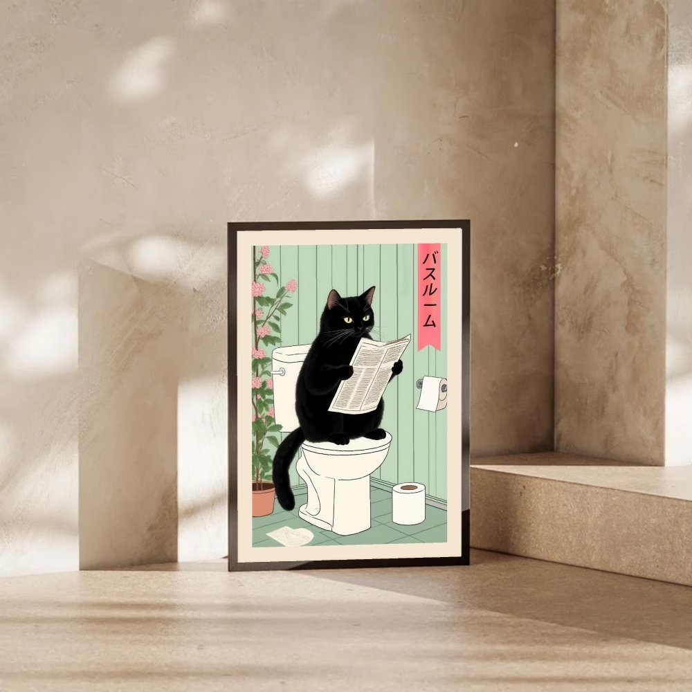 Gambar Poster Lukisan Kanvas C - Home Decor Cat ulasan dan harga