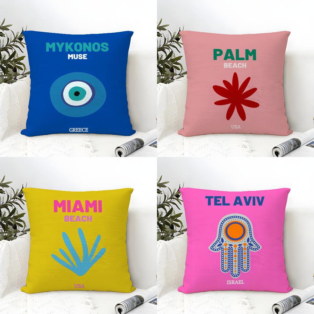 Sarung Bantal Perjalanan Bali  - Home Decor Jaipur ulasan dan harga