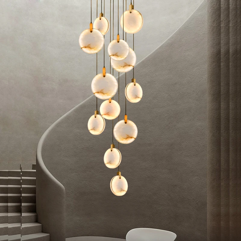 Lampu Gantung Marmer Emas Mewa - Hanging Moon Lamp ulasan dan harga