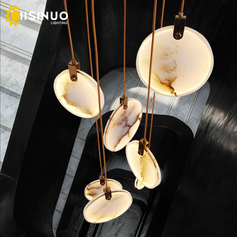 Lampu Gantung Marmer Emas Mewa - Hanging Moon Lamp ulasan dan harga