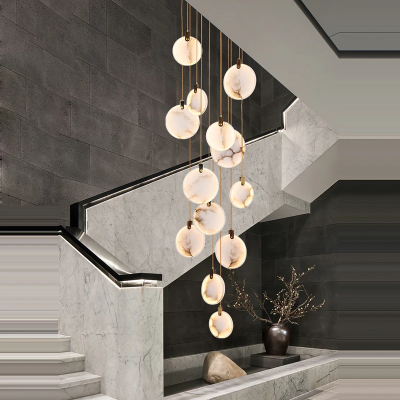 Lampu Gantung Marmer Emas Mewa - Hanging Moon Lamp ulasan dan harga