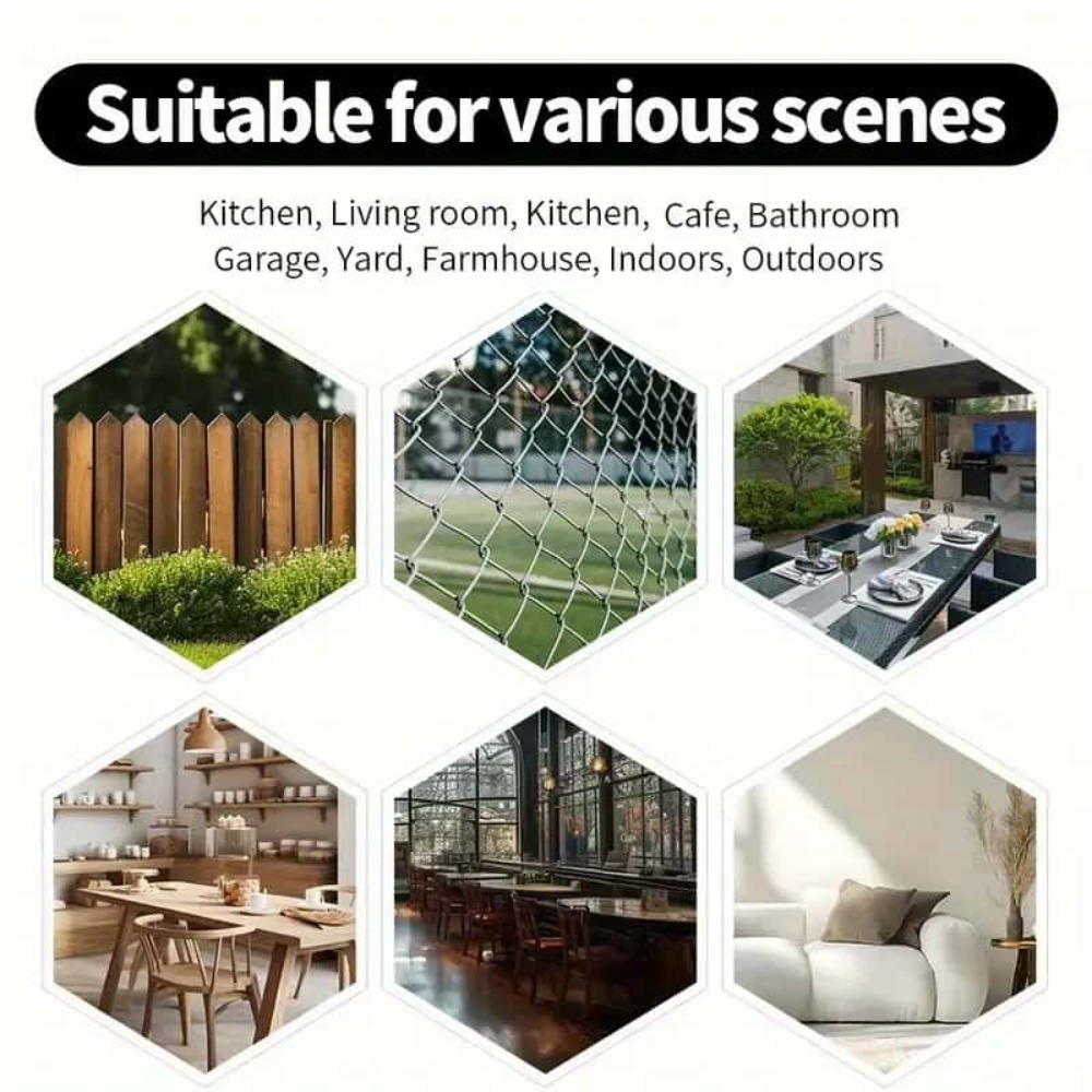 CIFBUY Seni Dinding Aluminium  - Home Decor Outdoor ulasan dan harga