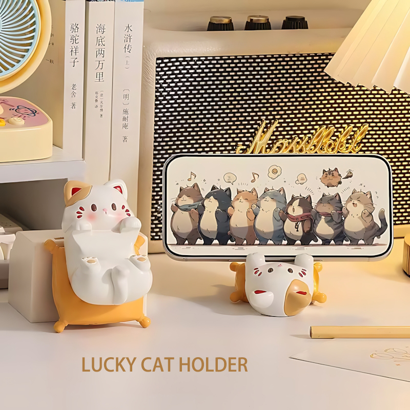 Ornamen Meja Kucing Kartun Luc - Home Decor Cat ulasan dan harga
