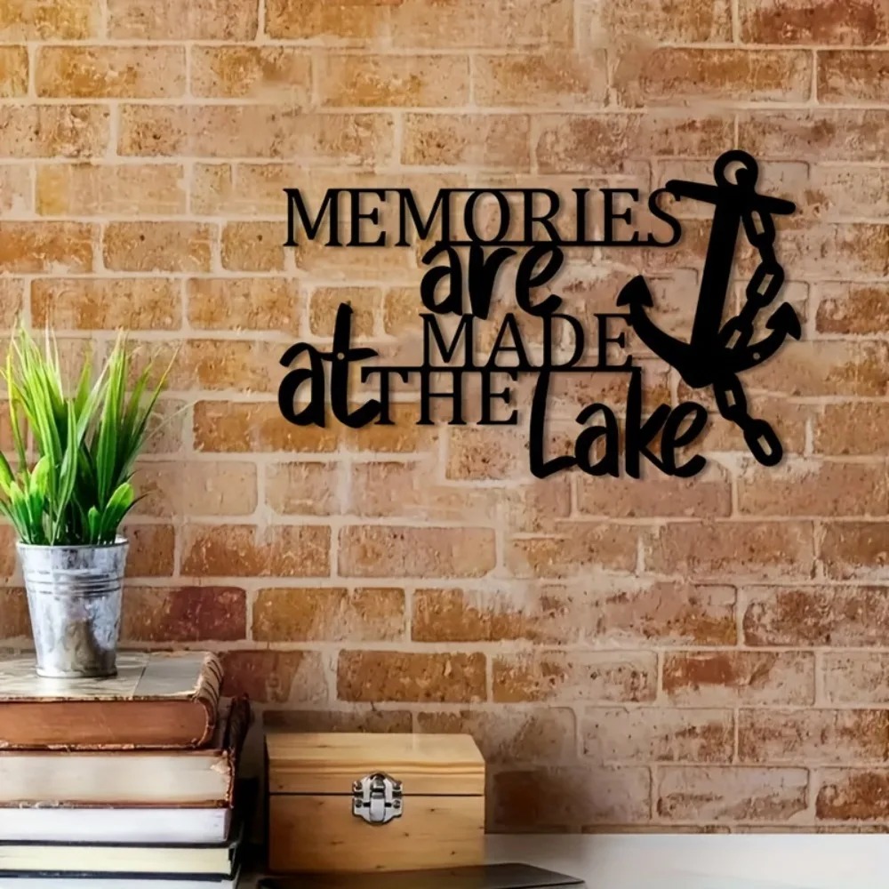 Seni Dinding Jangkar Besi Hita - Home Decor Duck ulasan dan harga