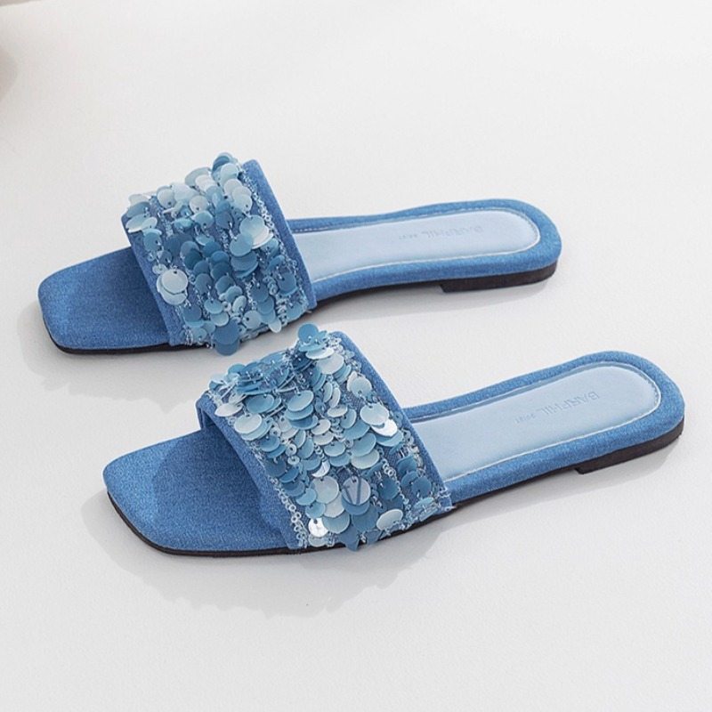 Sandal Cantik Berhias Payet Me - Home Decor Outside ulasan dan harga