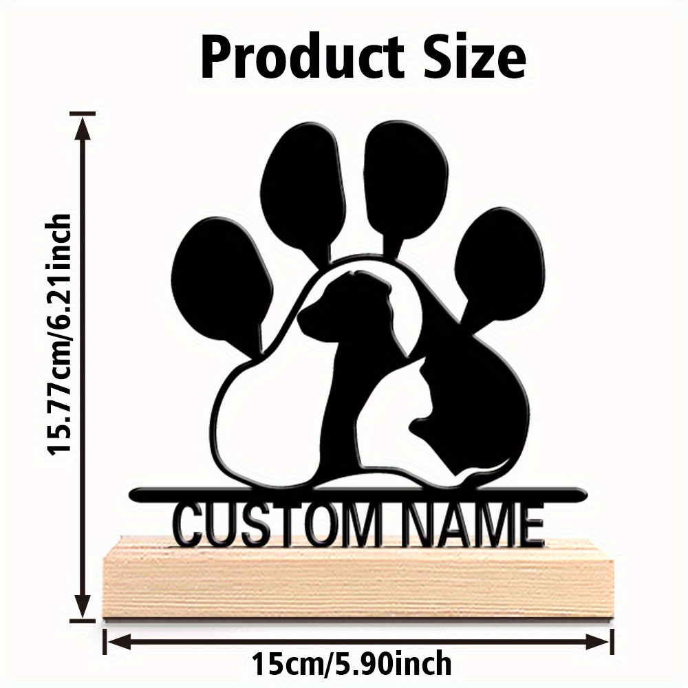 Papan Seni Logam Cetak Jejak K - Home Decor Cat ulasan dan harga