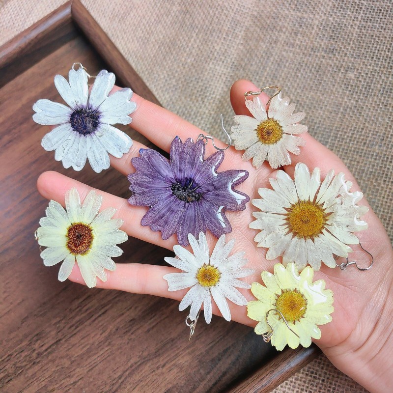 Anting Seri Tanaman Lucu Buata - Dried Flower Bouquet ulasan dan harga