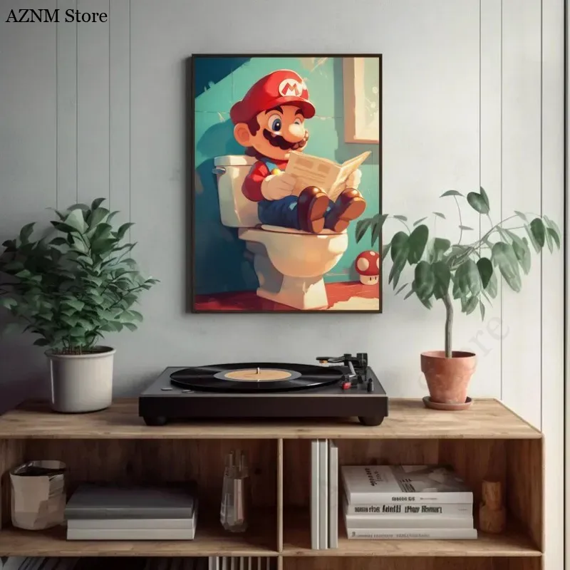Poster Video Game Kartun Kamar - Home Decor Games Free ulasan dan harga