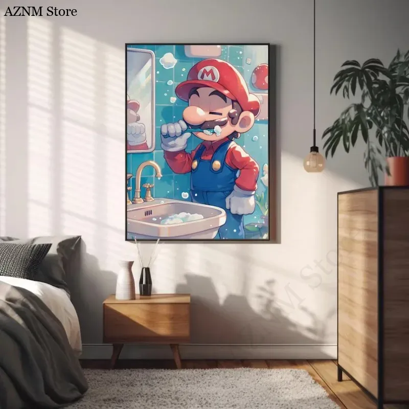 Poster Video Game Kartun Kamar - Home Decor Games Free ulasan dan harga