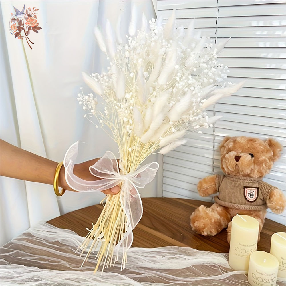 54 Buah Buket Mariage Penganti - Dried Flower Bouquet ulasan dan harga