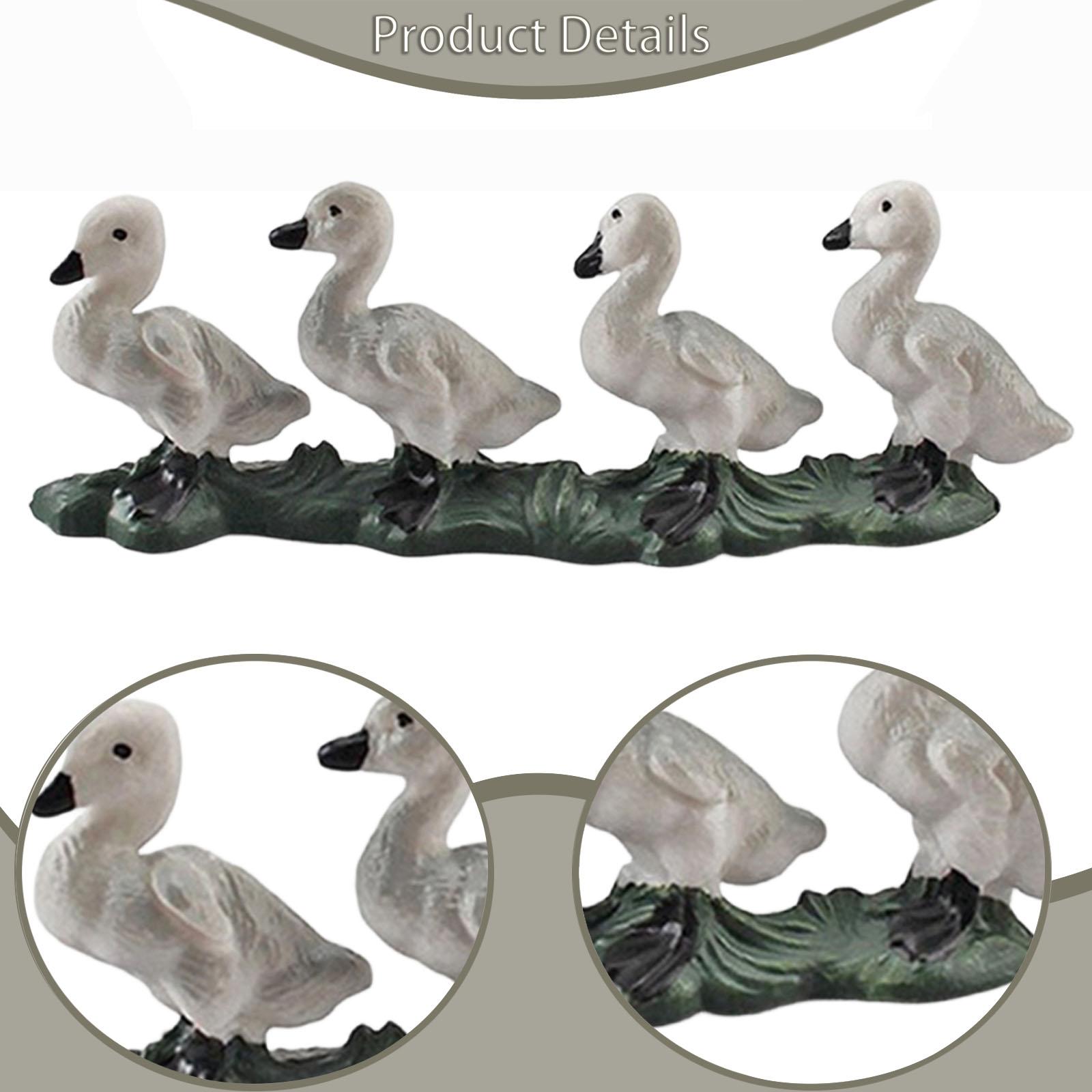 Figur Model Bebek Patung Hewan - Home Decor Duck ulasan dan harga
