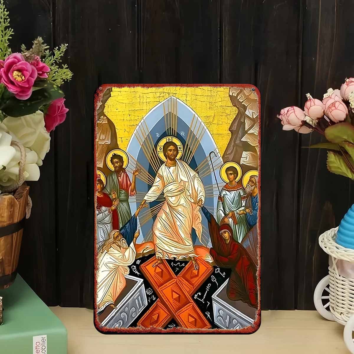 Papan Logam Vintage 2D Dekoras - Home Decor Outside ulasan dan harga