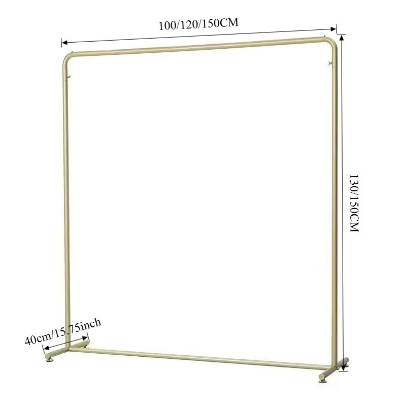 Rak Pakaian Mewah Berbahan Bes - Home Decor Retail Stores ulasan dan harga