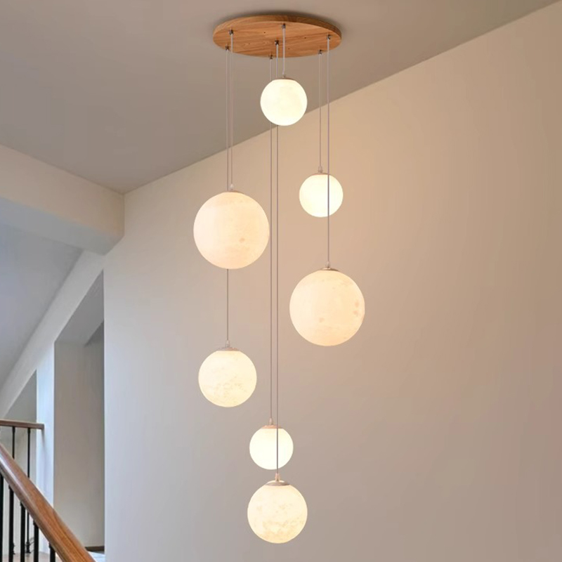 Lampu gantung led dekorasi rum - Hanging Moon Lamp ulasan dan harga