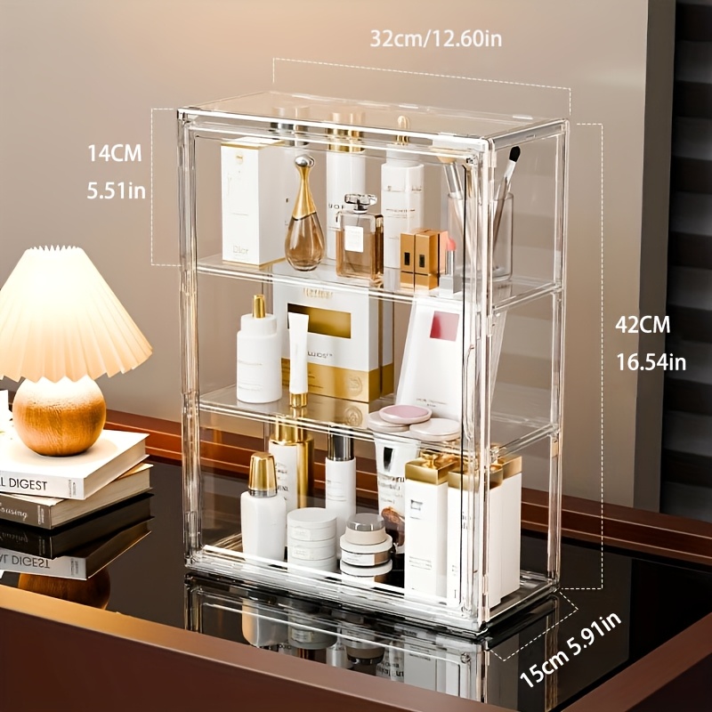 Kotak pajangan transparan 3 la - Home Decor Retail Stores ulasan dan harga