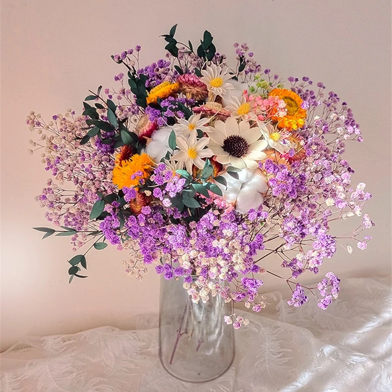 Buket Nafas Bayi Diawetkan Seg - Dried Flower Bouquet ulasan dan harga