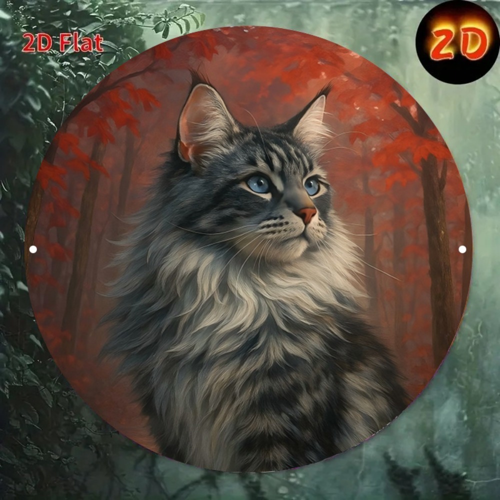 Plakat Kucing Vintage Bulat Da - Home Decor Cat ulasan dan harga