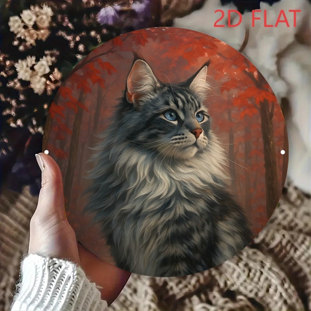 Plakat Kucing Vintage Bulat Da - Home Decor Cat ulasan dan harga