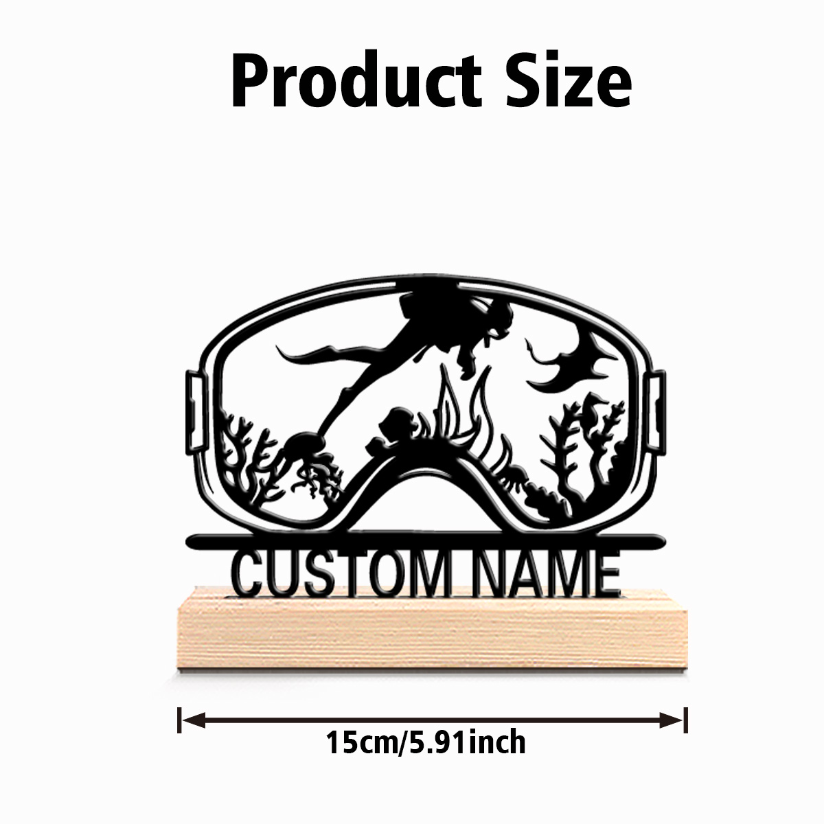 1pc Dekorasi Dinding Kayu Cust - Home Christmas Decor ulasan dan harga