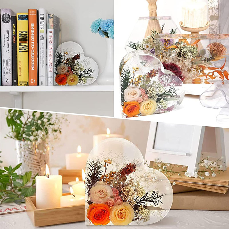 Cetakan Resin Epoksi Bentuk Ha - Dried Flower Bouquet ulasan dan harga