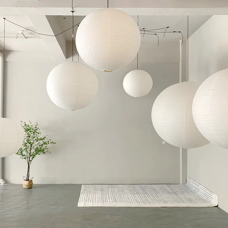 Lampu gantung Jepang Vintage N - Hanging Moon Lamp ulasan dan harga