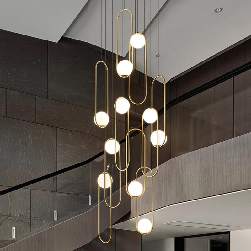 Dekorasi Rumah Nordik, Lampu G - Hanging Moon Lamp ulasan dan harga