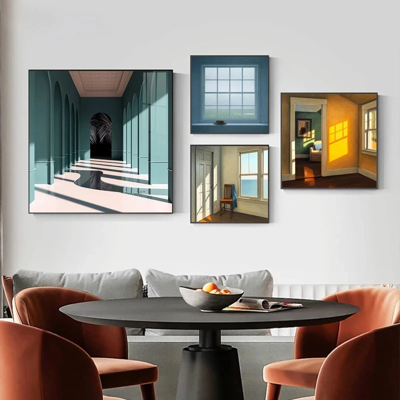 Lukisan Kanvas Lanskap Luar Je - Home Decor Outside ulasan dan harga