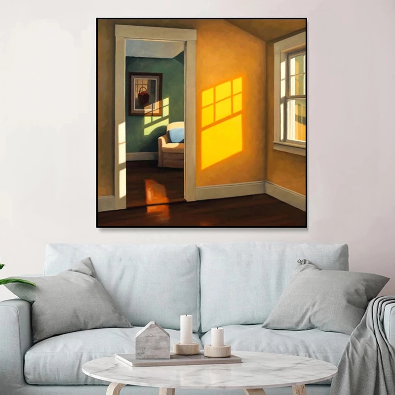 Lukisan Kanvas Lanskap Luar Je - Home Decor Outside ulasan dan harga