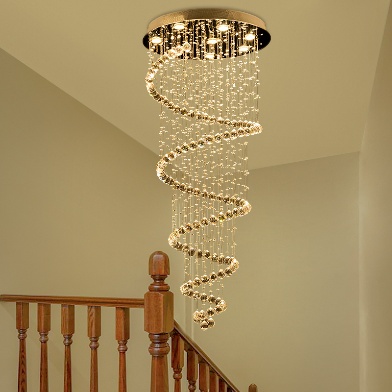 Lampu gantung kristal Spiral,  - Hanging Moon Lamp ulasan dan harga