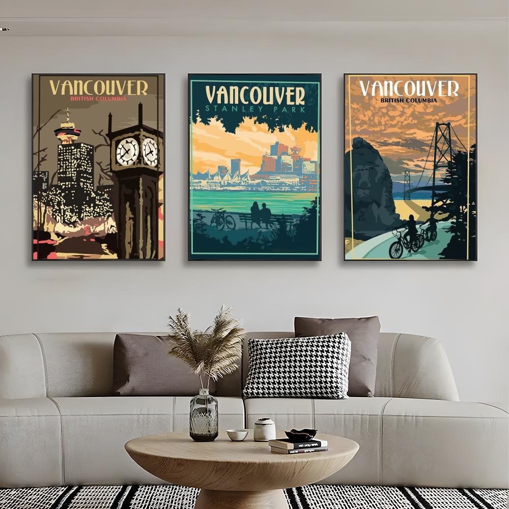 Poster Kota Vancouver yang Ind - Home Decor Ideas ulasan dan harga