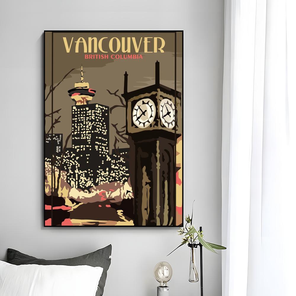 Poster Kota Vancouver yang Ind - Home Decor Ideas ulasan dan harga