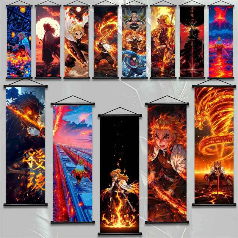 Demon Slayer Kyojuro Rengoku H - Home Decor Ideas ulasan dan harga