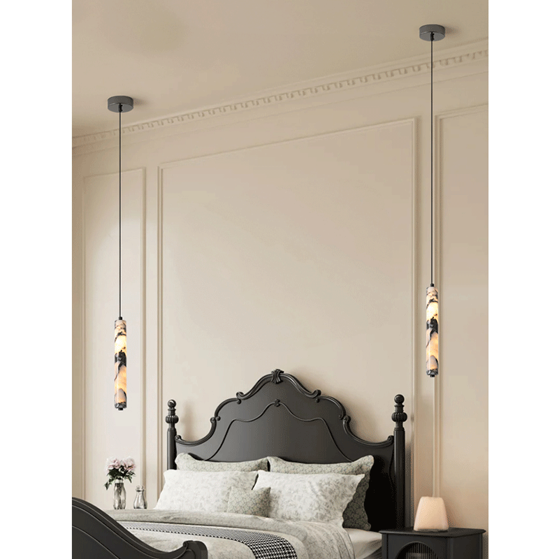 Lampu Gantung Silinder Batu Al - Hanging Moon Lamp ulasan dan harga