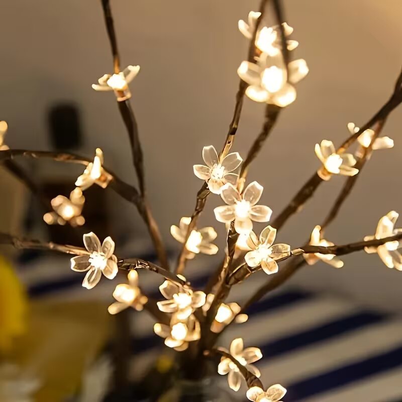 1/2 Buah 20LED Lampu Cabang Po - Home Decor Outdoor ulasan dan harga